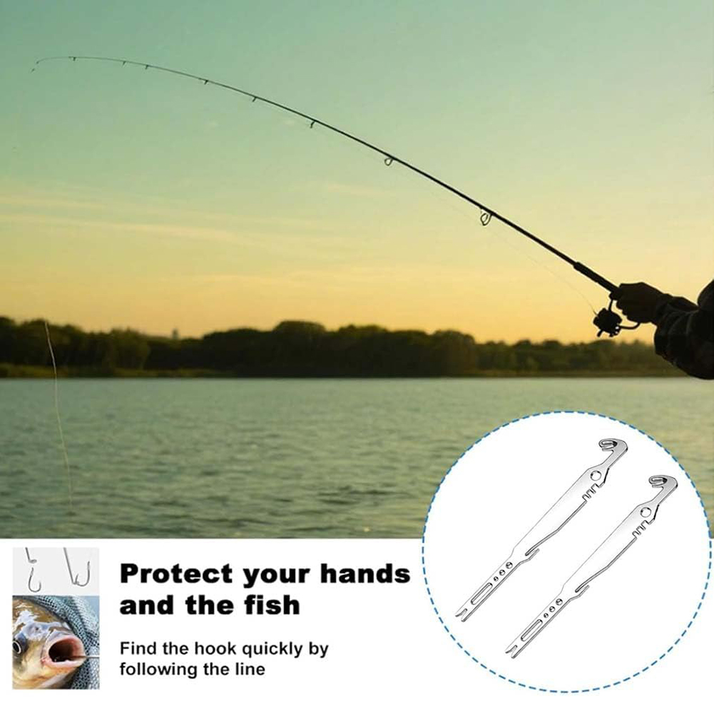 Fishing Hook Stainless Steel - 6'sı 1 Arada Paslanmaz Çelik Kancası