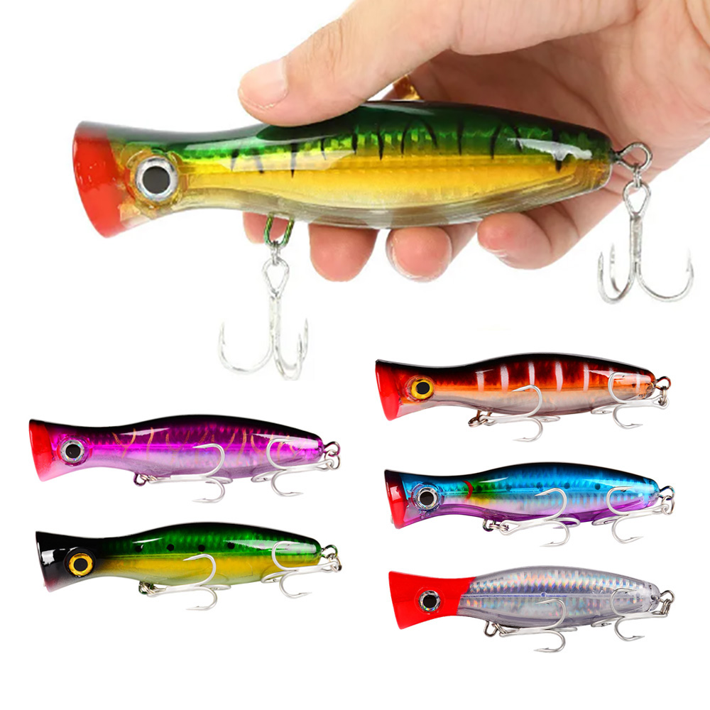 PROBEROS 1 adet 13 cm 43g Popp - Fishing Hook Treble incelemesi ve fiyatı