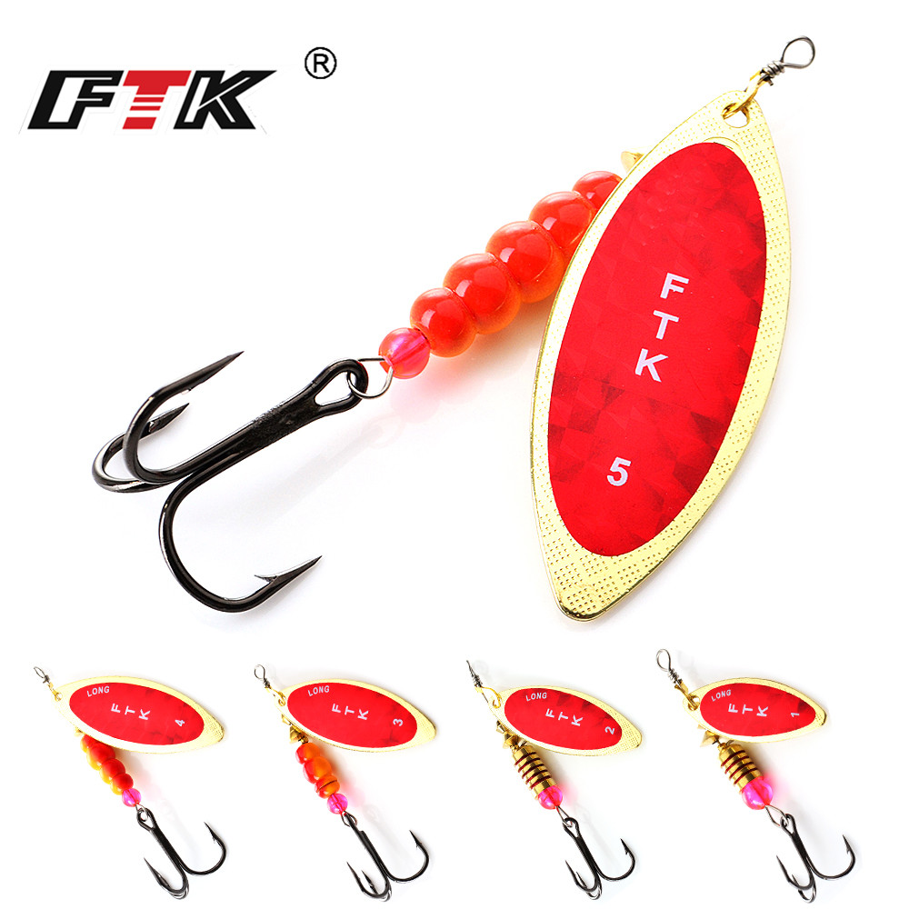 FTK Spinner yem 4G/7G/12G/18G/ - Fishing Hook Treble incelemesi ve fiyatı