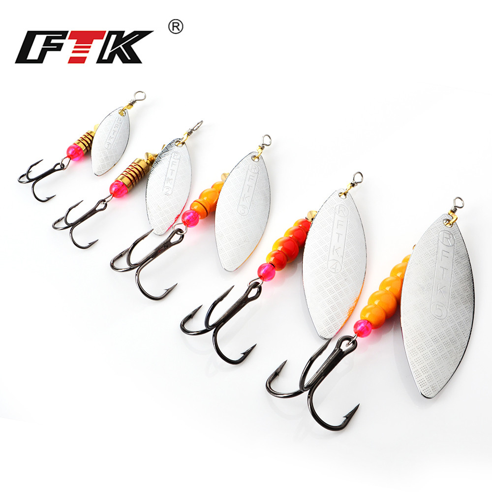 FTK Spinner yem 4G/7G/12G/18G/ - Fishing Hook Treble incelemesi ve fiyatı