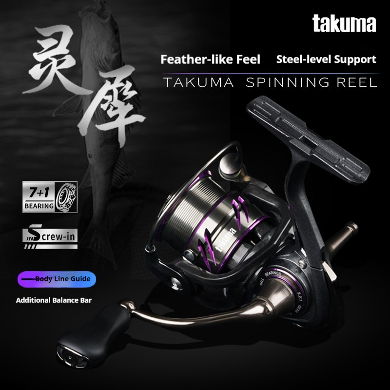 Yeni Takuma Lingxi Spinning Ma - Kastking Reel Zephyr incelemesi ve fiyatı