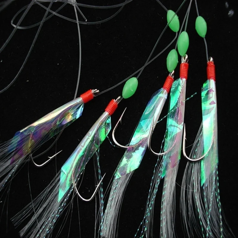 5 adet/takım Çok Renkli Yumuşa - Fishing Hook Assortment incelemesi ve fiyatı